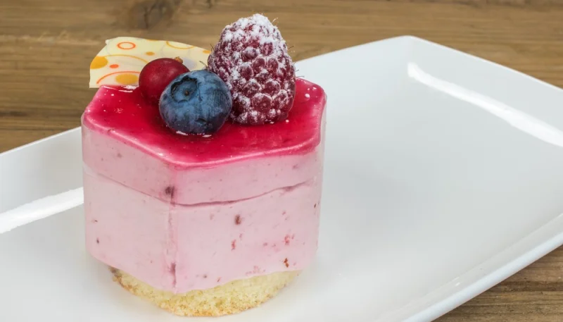 Bavarois à la framboise