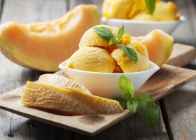 Glace au melon