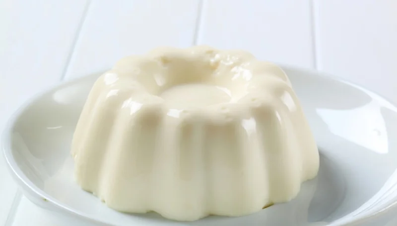 Panna cotta au chocolat blanc