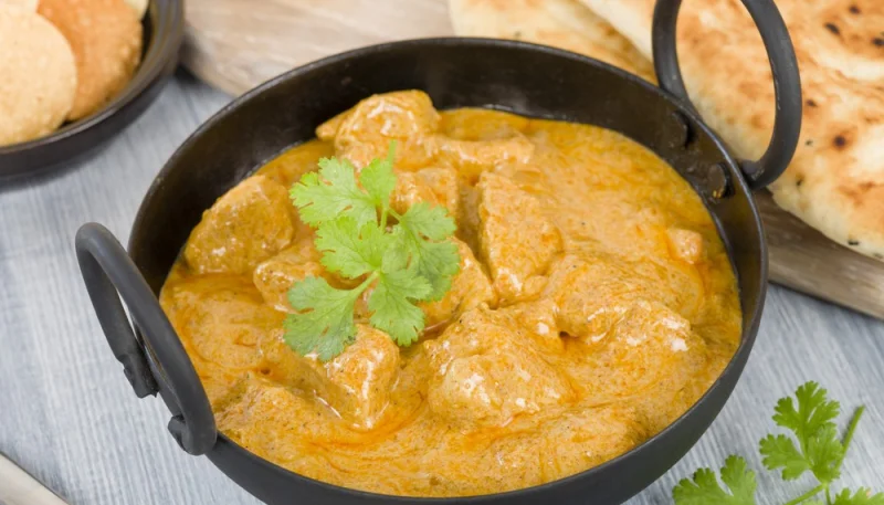 Poulet au coco et curry