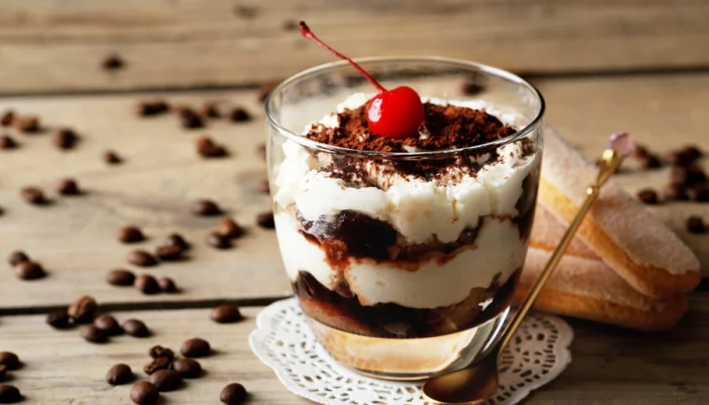 Tiramisu à la cerise