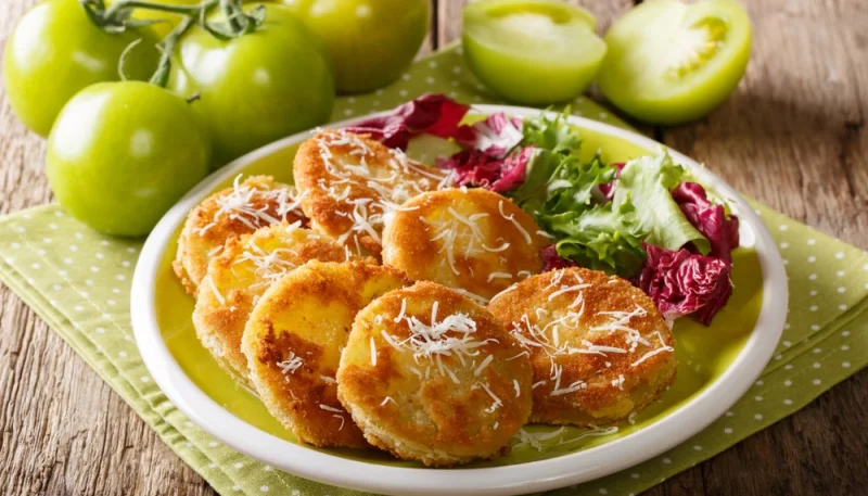 Beignets de tomates vertes