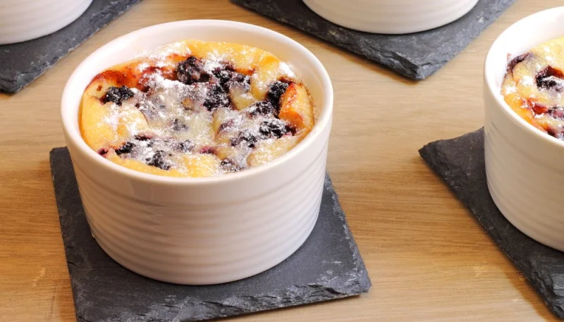 Clafoutis aux mûres