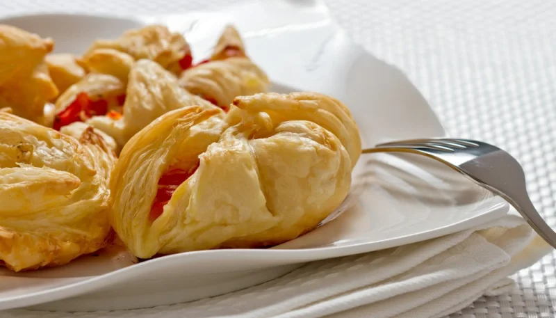 Feuilletés au fenouil et à la tomate