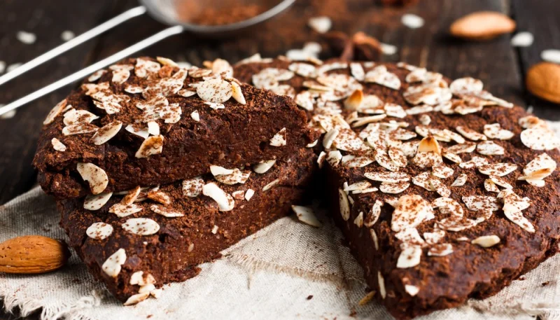 Gâteau au chocolat et aux amandes