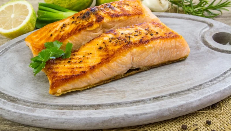 Pavé de truite au four