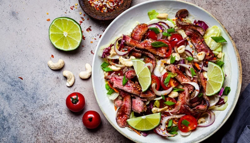 Salade de bœuf thaï