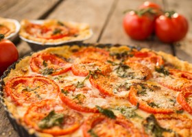 Tarte à la tomate mozzarella