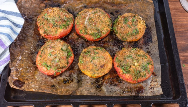 Tomates provençales au four