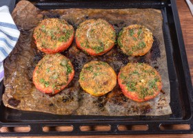 Tomates provençales au four
