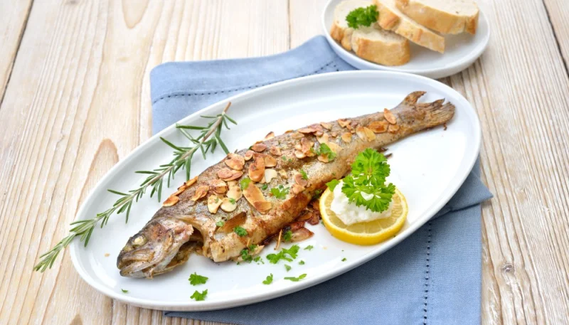 Truite aux amandes