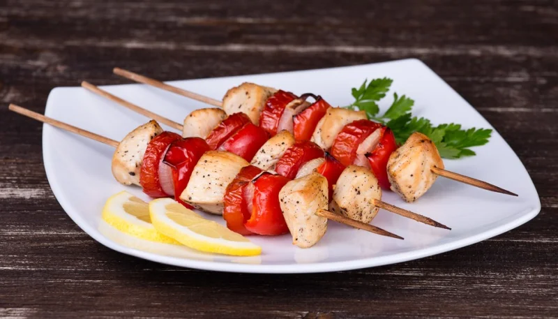 Brochettes de porc