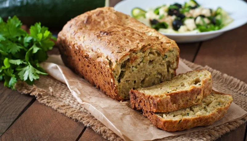 Cake courgette chèvre