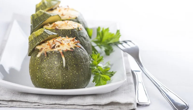 Courgettes farcies au thon