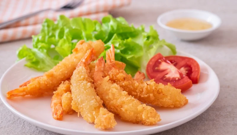 Crevettes panées