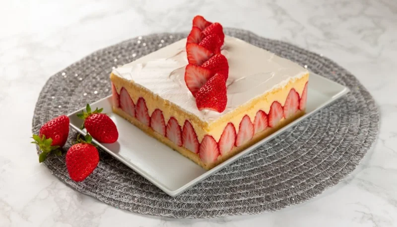 Fraisier au mascarpone