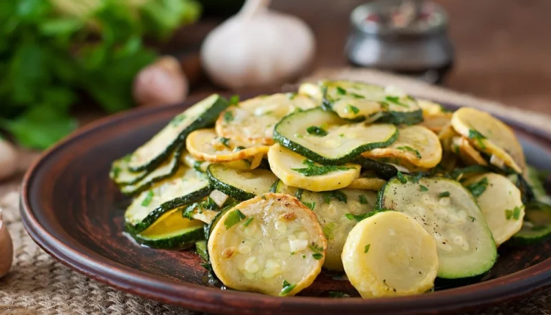 Poêlée de courgettes