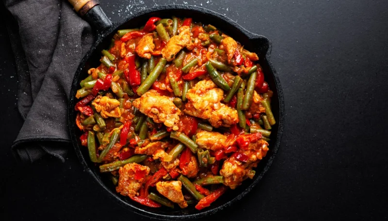 Poulet mariné à l'asiatique