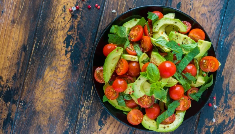 Salade avocat tomate