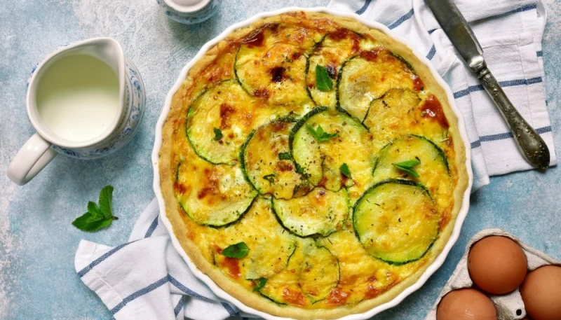 Tarte à la courgette