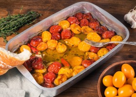 Tomates cerises confites