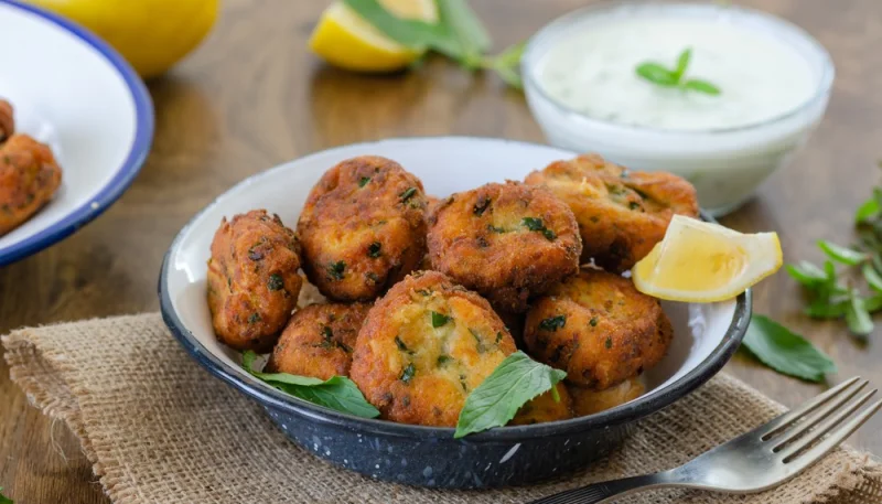 Boulettes de courgettes au four