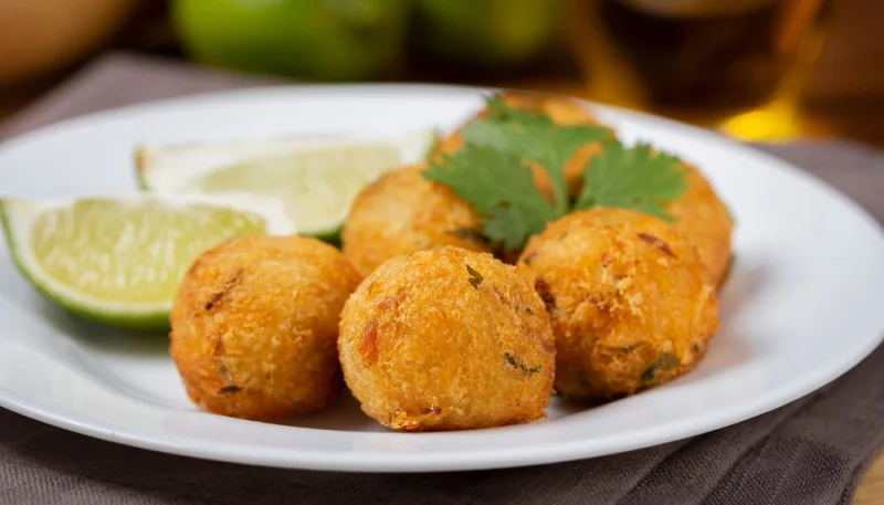 Croquettes de crabe à la noix de coco