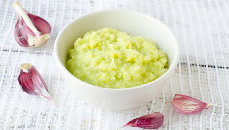 Purée de courgettes