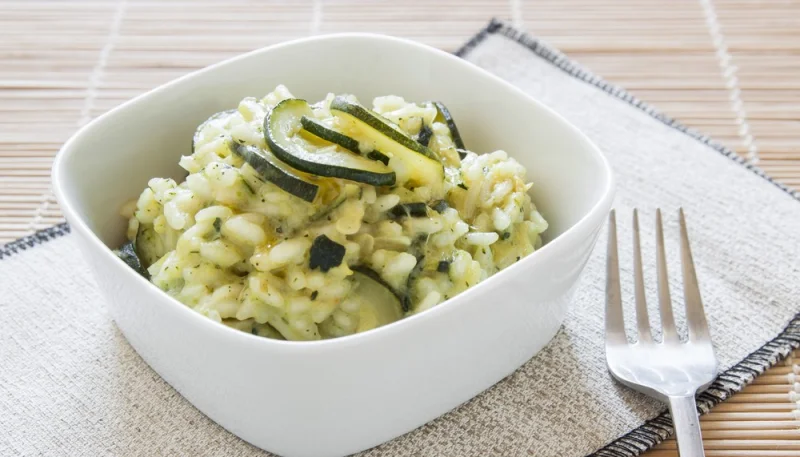 Risotto à la courgette