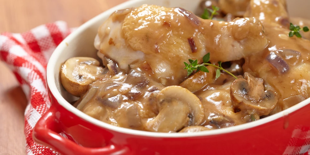 Recette Cuisse De Poulet Au Champignon