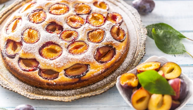 Gâteau aux prunes