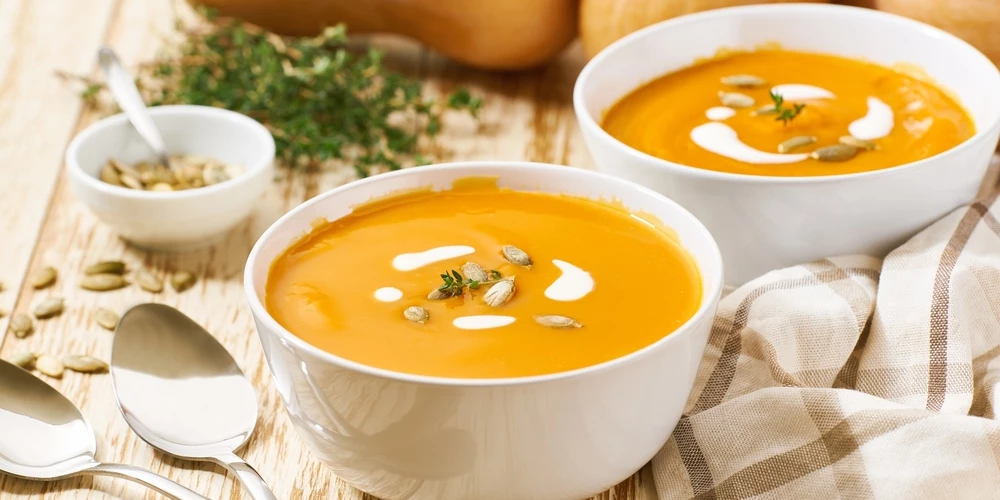 Recette Velouté de butternut au Thermomix facile | Mes recettes faciles