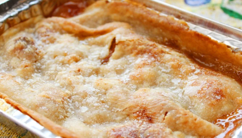 Cobbler pommes et cannelle