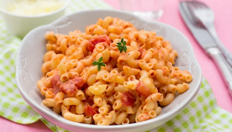 Coquillettes au jambon