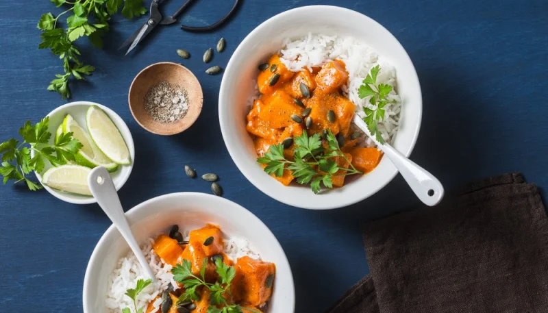 Curry de patate douce