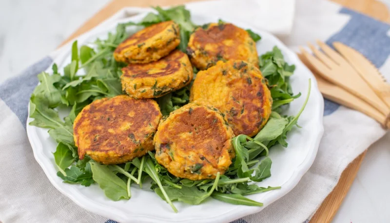 Galette de patate douce