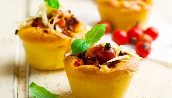 Muffins façon pizza