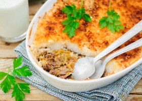Parmentier de canard patate douce