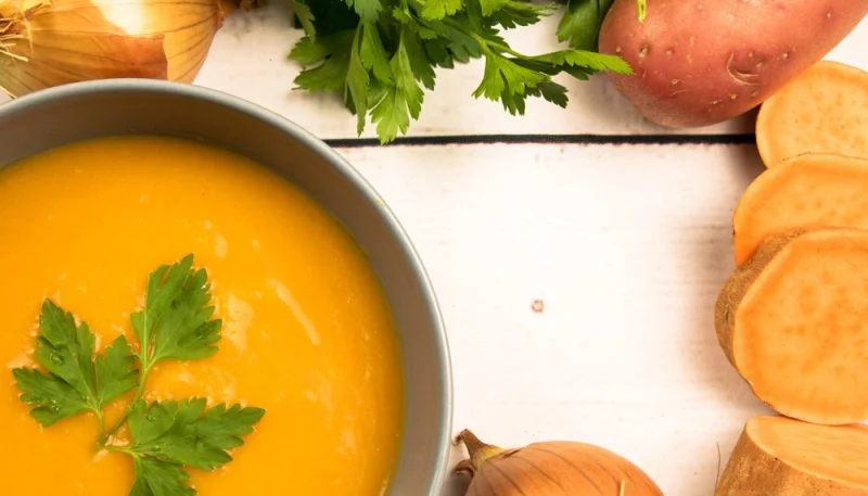 Potage patate douce