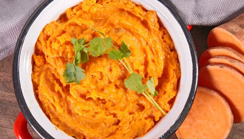 purée de patate douce cookeo