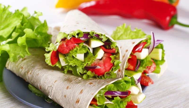 Rouleaux aux petits légumes