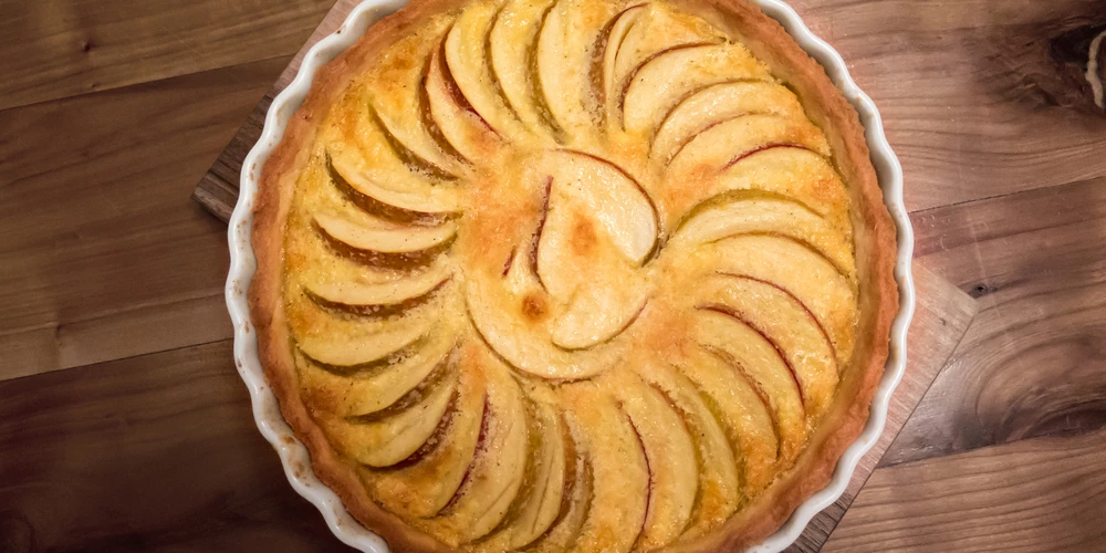 Tarte Aux Pommes Normande Sans Poudre D'amande Recette Tarte aux pommes normande facile | Mes recettes faciles