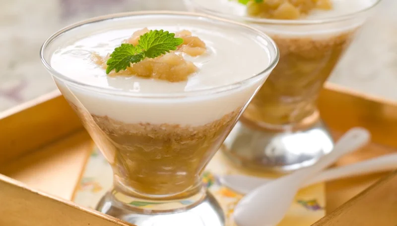 Verrines à la poire