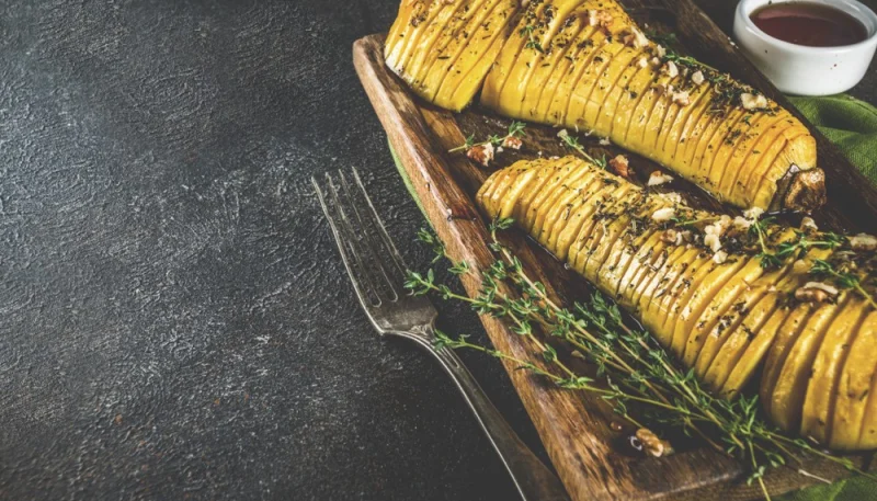 Butternut façon hasselback