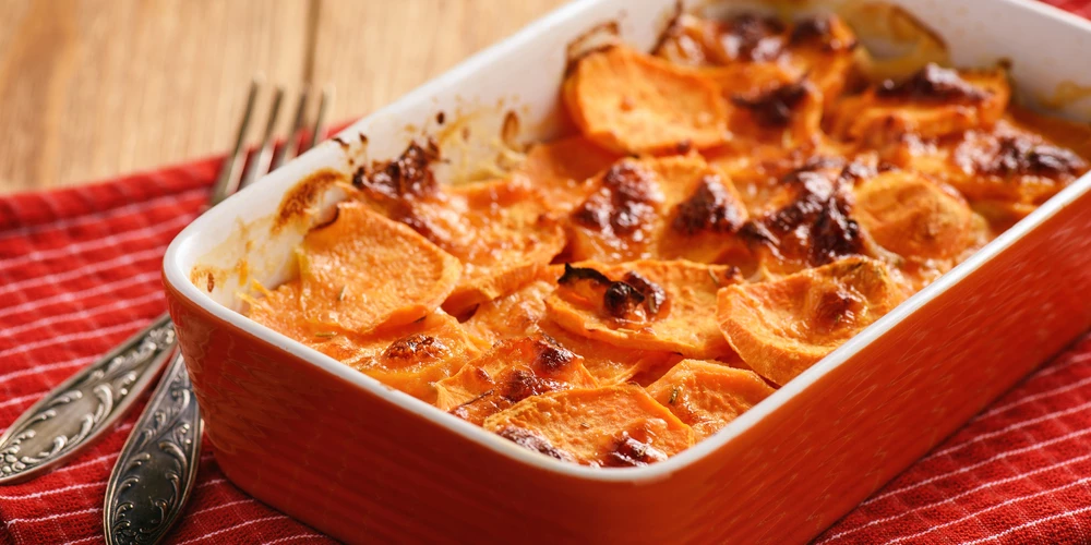 Gratin Patate Douce Lait De Coco