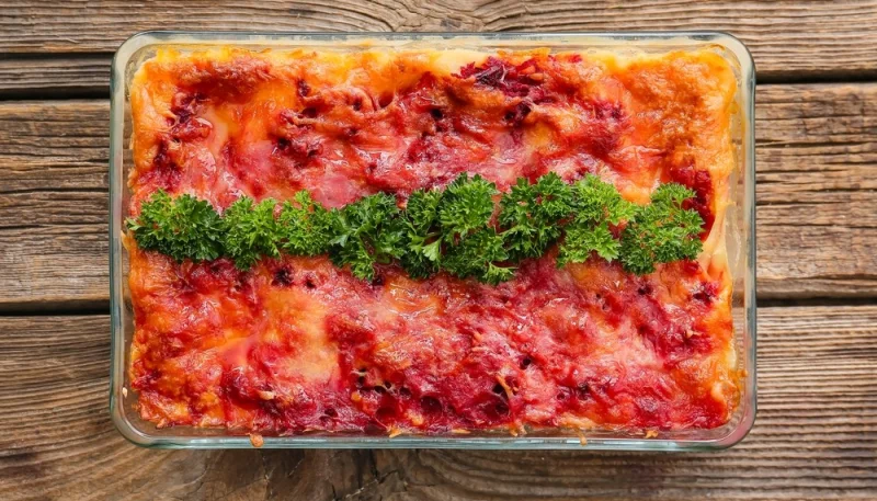 Lasagnes de betteraves