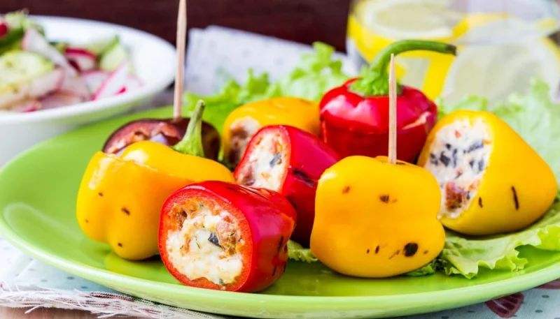 Mini poivrons farcis