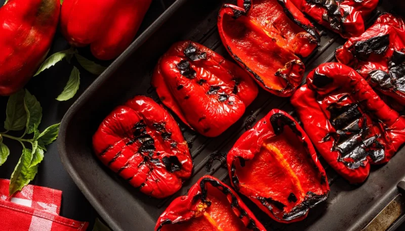 Poivrons à la plancha