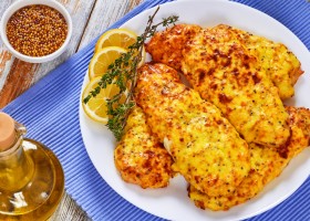 Poulet gratiné au comté