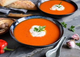 Soupe de poivrons